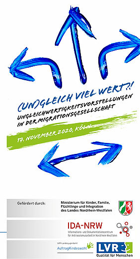Fachtagung (Un)gleich viel wert?! Ungleichwertigkeitsvorstellungen in der Migrationsgesellschaft Fachtagung (Un)gleich viel wert?! Ungleichwertigkeitsvorstellungen in der Migrationsgesellschaft