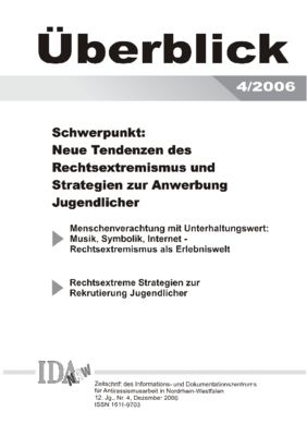 Überblick Nr. 4, Dezember 2006 Überblick Nr. 4, Dezember 2006
