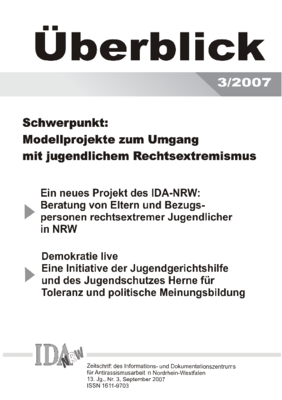 Überblick Nr. 3, September 2007 Überblick Nr. 3, September 2007