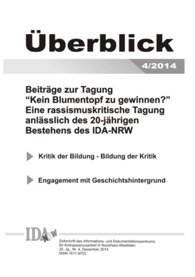 &Uuml;berblick Nr. 4, Dezember 2014