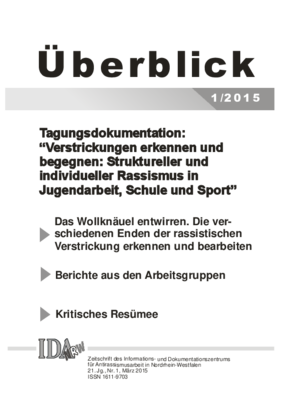 &Uuml;berblick Nr. 1, M&auml;rz 2015