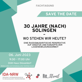 Save the-date: 30 Jahre nach Solingen 06.06.2023