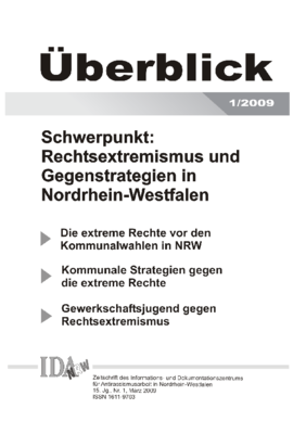 Überblick Nr. 1, März 2009 Überblick Nr. 1, März 2009