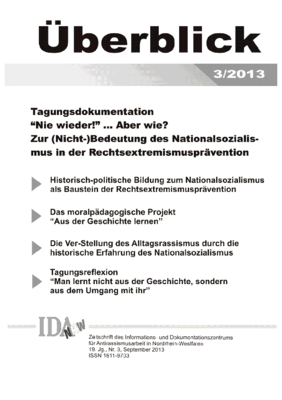 Überblick Nr. 3, September 2013 Überblick Nr. 3, September 2013
