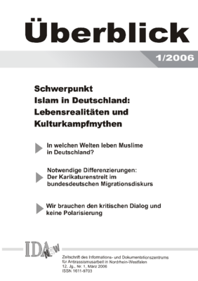 Überblick Nr. 1, März 2006 Überblick Nr. 1, März 2006
