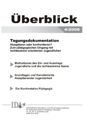 Überblick Nr. 4, Dezember 2008 Überblick Nr. 4, Dezember 2008